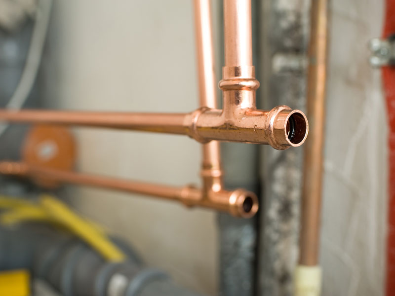 copper gas pipe